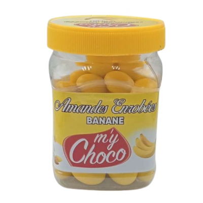 AMANDES ENROBEES-BANANE 200Gx30