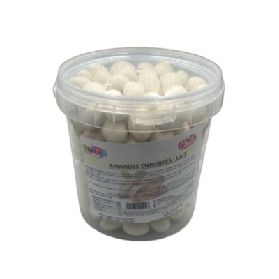 AMANDE ENROBEES 1KG x12 LAIT