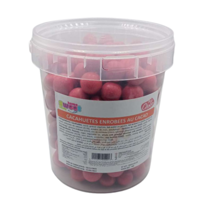 CACAHUETES ENROBEES-ROUGE 1KGx12