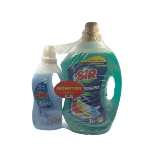 SIR LIQUIDE 3L Universel + 1L SOUPLINE x4