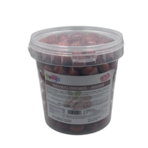 AMANDES ENROBEES-BROWN 1KGx12
