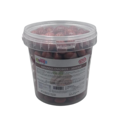 AMANDES ENROBEES-BROWN 1KGx12